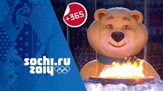 Closing Ceremony of the Sochi 2014 Winter Olympics  Sochi365 [upl. by Adraynek]