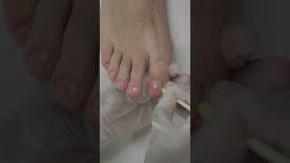 Paraffin Wax Treatment and Classic Pedicure dubai dubaibarbershop nails celebrity shorts [upl. by Sholley347]