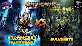 ⭐️INFORME AoS⭐️STORMCAST ETERNALS VS SYLVANETH  2000pts [upl. by Aneloaup]