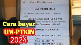 CARA PEMBAYARAN UMPTKIN 2024 [upl. by Nylidam604]