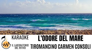 Lodore del mare Tiromancino Karaoke Instrumental Version [upl. by Adnot]