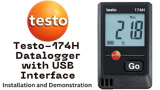 Testo 174H Data Logger [upl. by Akirej]