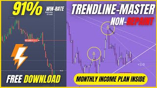 Trendline Master Indicator MT4  90 Free Download  Super Traders Hub [upl. by Adaliah]