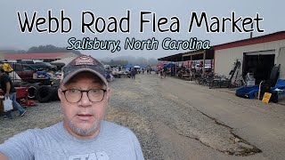 Webb Road Flea Market  Lets see what we can find  Salisbury North Carolina [upl. by Ardna265]