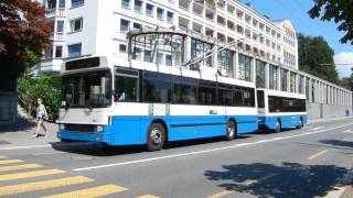 Trolleybus BT 525 mit Anhänger Luzern VBL [upl. by Eitsyrhc859]