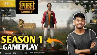 SEASON 1 GAMEPLAY PUBG MOBILE  DAYNAMO GAMING FIRST PUBG GAMEPLAY [upl. by Bang240]