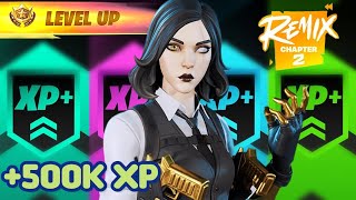 BEST Fortnite Chapter 2 Remix XP Map to LEVEL UP FAST AFK XP GLITCH [upl. by Anitirhc]