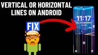 How to Fix Vertical or Horizontal Lines on Android Phone Screen Samsung OnePlus and Others [upl. by Alius29]