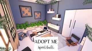 MINIMALIST FAMILY HOUSE 2  Adopt Me speed build ROBLOX [upl. by Desdamona]