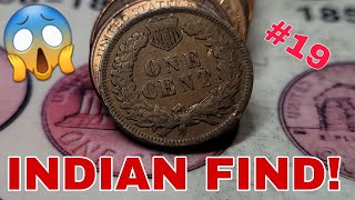 INDIAN HEAD PENNY FOUND AND SO MUCH MORE  COIN ROLL HUNTING PENNIES HUNT AND FILL 19 [upl. by Ajiam]