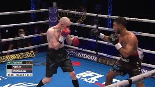 MICHAEL MCKINSON VS MARTIN HARKIN  FULL FIGHT BOXING HD [upl. by Waly]