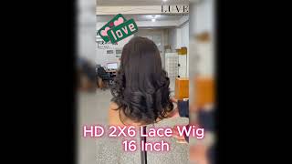 🌟 Elegant Waves Glueless Comfort LUVE 2X6 Mini Lace Wig 💁‍♀️ Perfect for Sensitive Skin 👇wigs [upl. by Aggie811]