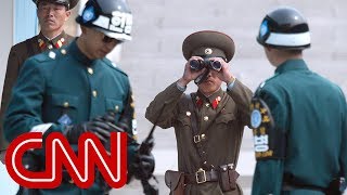 Rare look inside Koreas demilitarized zone [upl. by Remle610]