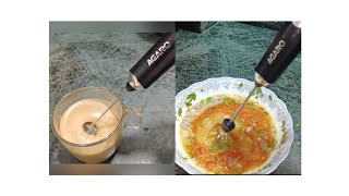 Agaro Milk Frother Review [upl. by Lemahs]