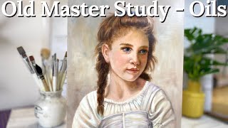 Portrait Painting in Oils using the Underpainting Technique [upl. by Blossom763]