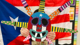 How to make Puerto Rican Vejigante Mask [upl. by Dzoba]