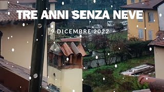 SONO TRE ANNI CHE MANCA LA NEVE IN LOMBARDIA [upl. by Rocher662]