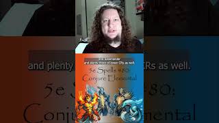 5e Spells 80 Conjure Elemental 5espells dungeonsanddragons [upl. by Cosette]