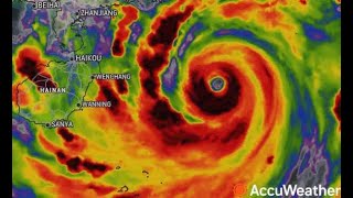 ⚠️Live Super Typhoon 🌀 yagi enteng Typhoon 11 Hainan Live now 台风逼近时，住在海南 [upl. by Berner217]