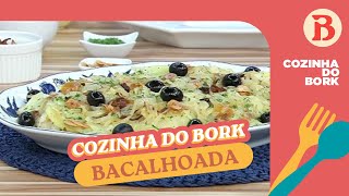 BACALHOADA SIMPLES com batata e cebola  Daniel Bork  Band Receitas [upl. by Conan]