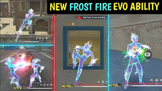 6 New Legendary Frostfire Polar Evo Bundle Ability Features amp Animations Test  Garena free fire [upl. by Neyu]