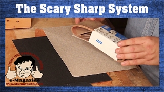 Scary sharp The best sandpaper etc for tool sharpening woodworking planes chisels etc [upl. by Ettennaj]