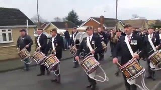 Corps of Drums Surprise their former Drum Major to support him [upl. by Ainod]