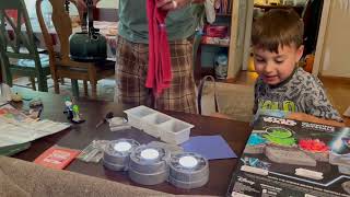 Unboxing and Growing Star Wars Glowing Crystals [upl. by Enyedy]