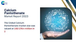 Calcium Pantothenate Market Report 2023  Forecast Market Size amp Growth [upl. by Zebada549]