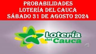 RESULTADO PREMIO MAYOR LOTERIA del CAUCA SORTEO 2522 Hoy Sábado 31 de agosto del 2024 [upl. by Shirlene]