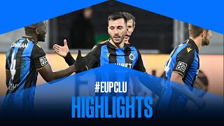 KAS EUPEN  CLUB BRUGGE  HIGHLIGHTS  20212022 [upl. by Aiykan]