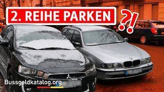 Halten und Parken in zweiter Reihe 🚗 Das ist erlaubt [upl. by Alolomo]