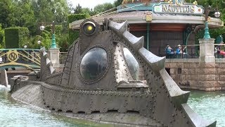 Inside Captain Nemo´s Nautilus at Disneyland Paris [upl. by Crean]