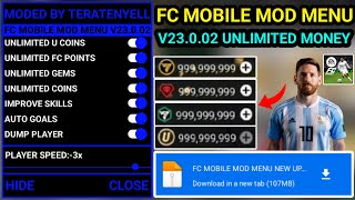 Fc Mobile V23002 Mod Menu Unlimited Money 2025  Fc Mobile Mod Apk Unlimited Money 2025 [upl. by Ceporah]