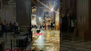 Italy Napoli church ⛪️🇮🇹 travel italy napoli youtube youtubeshorts ytshorts church [upl. by Liagibba]