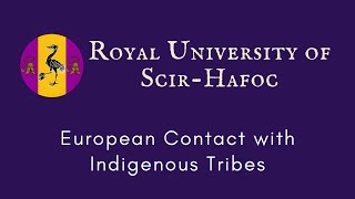 European Contact with Indigenous Tribes [upl. by Suiremed]