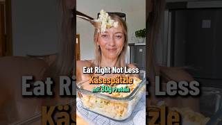 Kochbuch Rezept  Gesunde Käsespätzle  30g Protein [upl. by Serdna222]