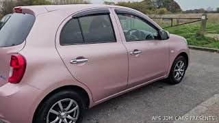 Nissan Micra March Premium Edition 2014 Model 12 Petrol Automatic JDM Import to London UK [upl. by Oly]