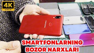 SMARTFONLAR BOZOR NARXI 2024 YIL FEVRAL  TELEFON NARXLARI 4K 60FPS VIDEO [upl. by Sairtemed]