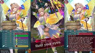 Fire Emblem Heroes Peony  Cherished Dream Showcase Attacking Animation [upl. by Gilberte255]