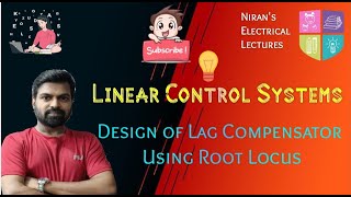 Design of Lag Compensator Using Root Locus  Linear Control Systems [upl. by Yelsnia]