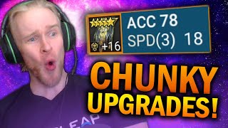 BUILDING 2 OP CHAMPIONS  Huge Artifact Upgrades  Raid Shadow Legends Gear Guide [upl. by Ordisy]