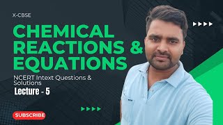 Chemical Reactions and Equations  XCBSE  L  5 cbse [upl. by Ettevets903]