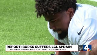 WR Treylon Burks injured [upl. by Raffo105]