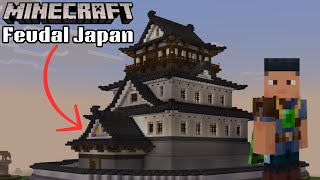 Im Building Feudal Japan in Minecraft [upl. by Hildagard]