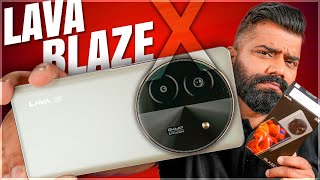 Lava Blaze X 5G Unboxing amp First Look  Good In Budget🔥🔥🔥 [upl. by Katleen443]