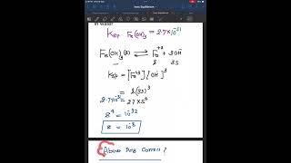 IONIC EQUILIBRIUM CLASS 11  TRICKY QUESTION ionicequilibrium shorts youtubeshorts jee neet [upl. by Einitsed]