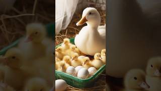 Amazing Pekin Duckling Hatching From Eggs duck ducklinghatch cute babyducklings ducklinglove [upl. by Zahara]