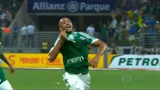 Gol e Hino Palmeiras no Allianz Parque versão Globo SP [upl. by Penrod]