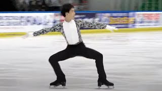 Thomas Chen  Junior Men Short Program  2025 Midwestern Sectional Singles Final [upl. by Meyer]